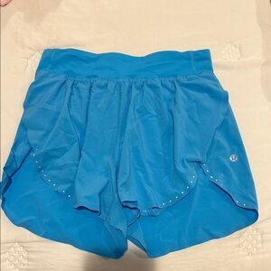 lululemon athletica Women's Vibrant Blue Athletic Shorts